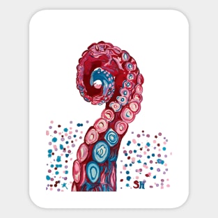 Octopus Tentacle Sticker